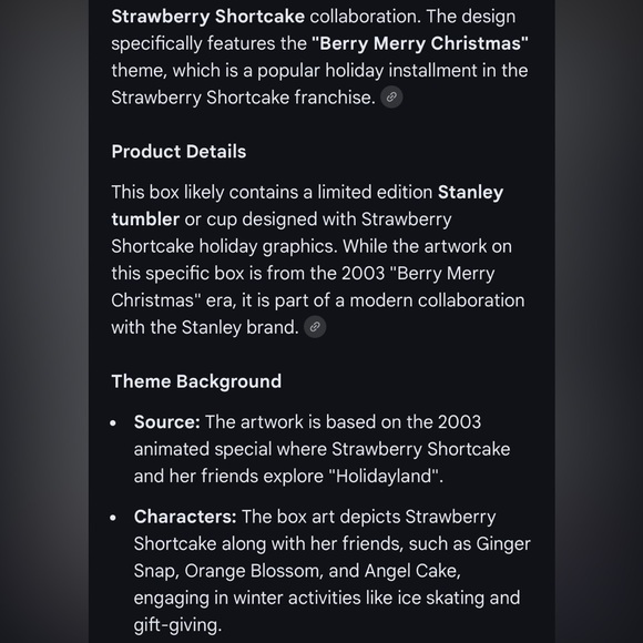 Stanley Strawberry Shortcake Berry Merry Christmas Limited Edition New  40 OZ - Picture 16 of 16